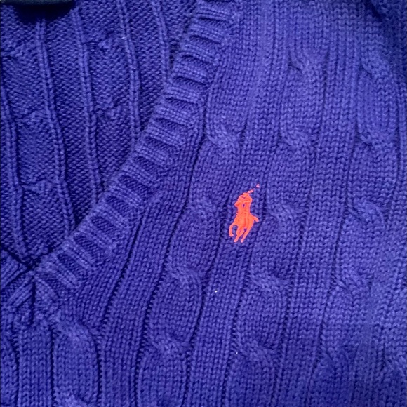 Ralph Lauren Sport Indigo sweater. Size small - Picture 3 of 5